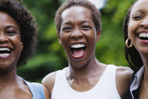 Laughing Women --- Image by © Corbis